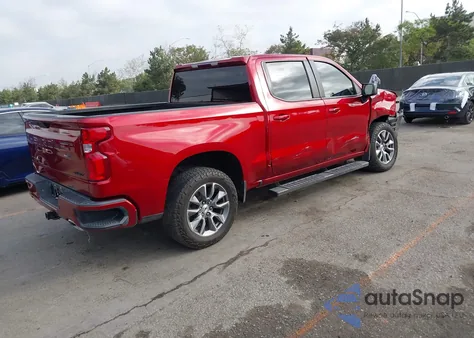 2022 Chevrolet Silverado 1500 Ltd 4Wd Short Bed Rst из США, поврежденный, VIN 1GCUYEET1NZ235486